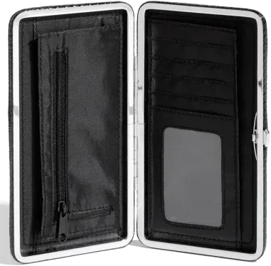 Portefeuille Guess rigide noir — vue 2