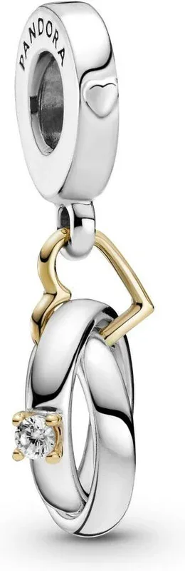 Charm Pandora Alliances Bicolores