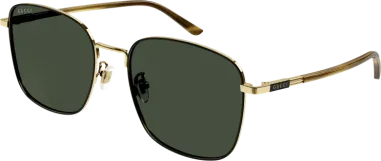 Lunettes de soleil Gucci GG1350S rectangulaires — vue 7