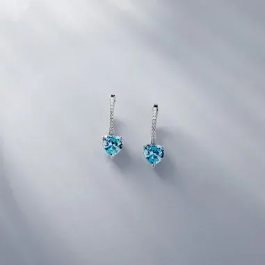 Boucles d'oreilles APM Monaco Argent et Oxyde de Zirconium — vue 3