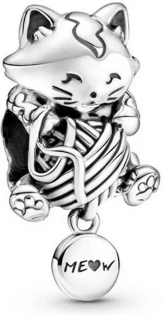 Charm Pandora Boule Chaton & Pelote de Laine