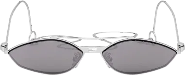 Lunettes de Soleil Fendi Baguette Cat-eye avec Chaîne — vue 2