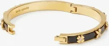 Bracelet Jonc Heritage Bloom Doré et Écaille — vue 2