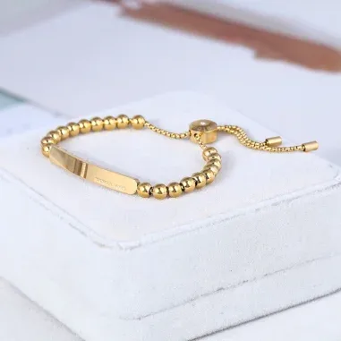 Bracelet Heritage Michael Kors en acier doré — vue 6