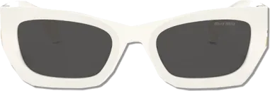 Lunettes de soleil Miu Miu Glimpse rectangulaires — vue 5