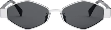 Lunettes de soleil Celine Triomphe 01 ovales — vue 2