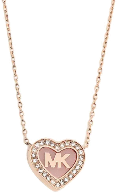 Collier Cœur Strass Michael Kors