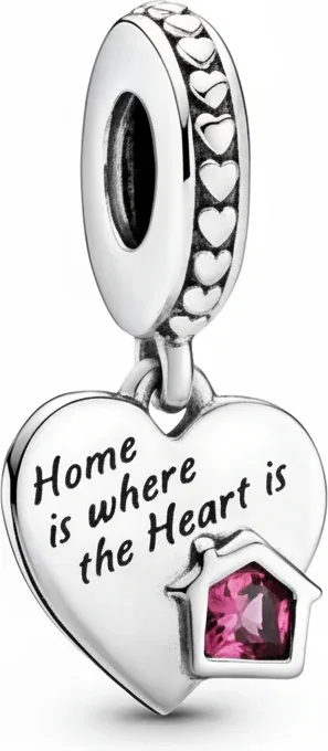 Charm Cœur Ma Maison Adorée - Pandora Argent 925