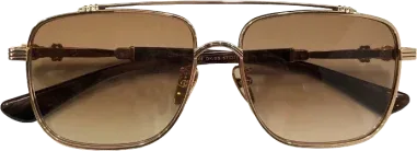 Lunettes de soleil Chrome Hearts CBEATH II carrées métal — vue 8