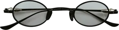 Lunettes de soleil rondes Chrome Hearts vintage en métal — vue 23