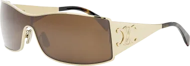 Lunettes de Soleil Celine Triomphe Maxi Metal — vue 3