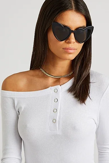Lunettes de soleil Saint Laurent New Wave Loulou — vue 3
