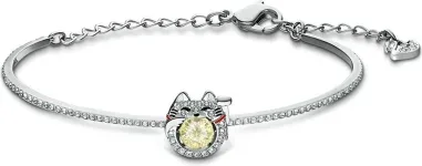 Bracelet jonc Swarovski Sparkling Dance Cat