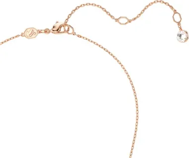 Collier Swarovski en Y Connexus - Or rose et cristaux — vue 3