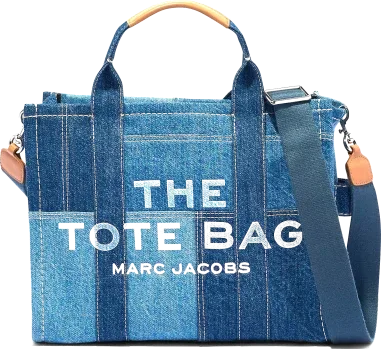 Sac à Main Marc Jacobs The Medium Tote Denim Patchwork
