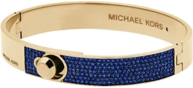 Bracelet Rigide Michael Kors Strass Bleus