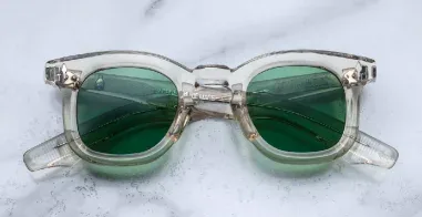 Lunettes de Soleil Jacques Marie Mage Devaux Acétate Transparent — vue 3