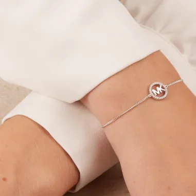 Bracelet Chaîne Michael Kors Premium Argent et Brillants — vue 3