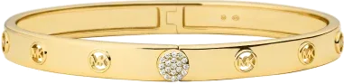 Bracelet Premium Michael Kors Argent et Or avec Cristaux