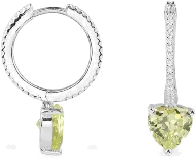 Boucles d'oreilles APM Monaco Argent et Oxyde de Zirconium — vue 6