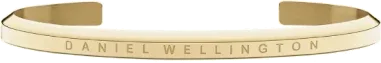Bracelet Daniel Wellington Classic Jonc Acier Doré