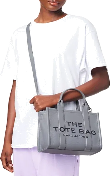 The Mini Tote Bag Marc Jacobs en cuir grainé — vue 19