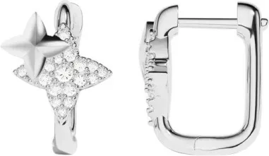 Boucles d'oreilles Météorites Carrées APM Monaco