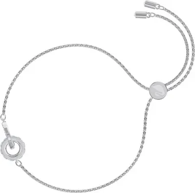 Bracelet Further Swarovski - Rhodium et Cristaux Blancs — vue 3