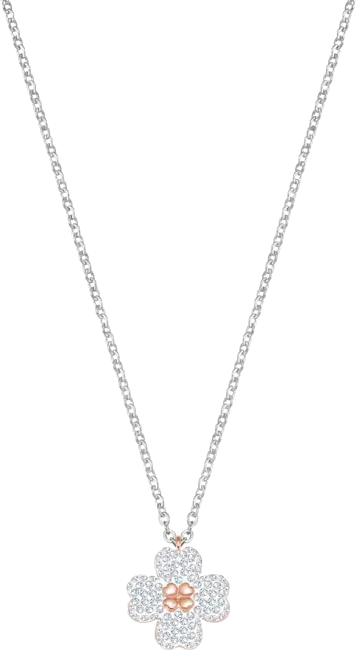 Collier Swarovski Latisha Flower - Pendentif Réversible — vue 2