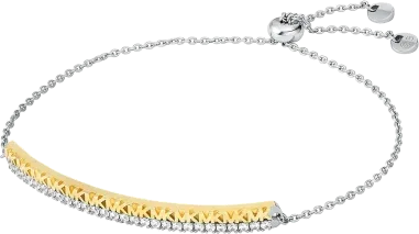 Bracelet Gourmette Michael Kors Premium Pavé Argent