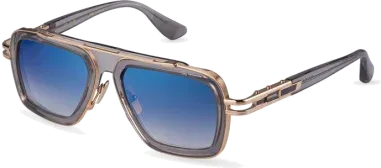 Lunettes de soleil DITA LXN-EVO Crystal détail or rose