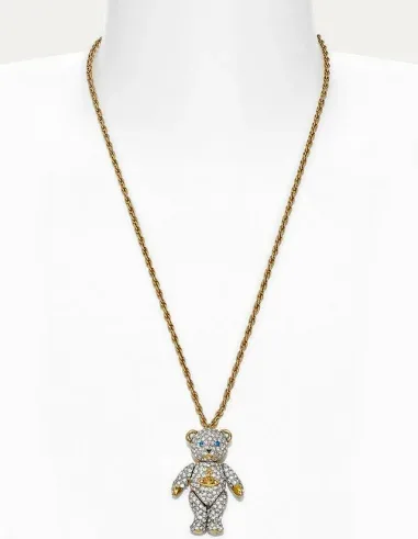 Collier Ourson Teddy Vivienne Westwood — vue 2