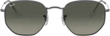 Ray-Ban Hexagonal Flat Lenses Gris — vue 2