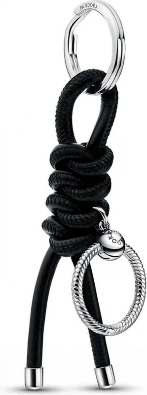 Charm Porte-Clés Noir Pandora Moments