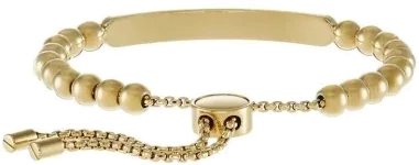 Bracelet Heritage Michael Kors en acier doré — vue 2