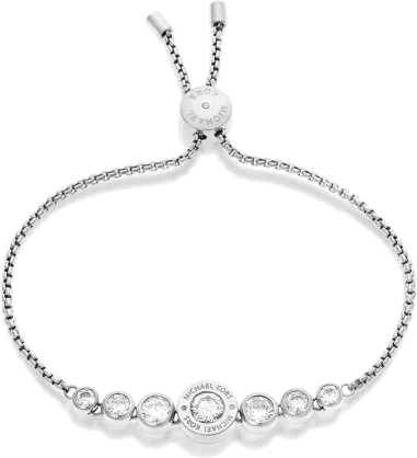 Bracelet Michael Kors Argent à Fermoir Coulissant — vue 2