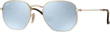 Ray-Ban Hexagonal Flat Lenses - Doré Or