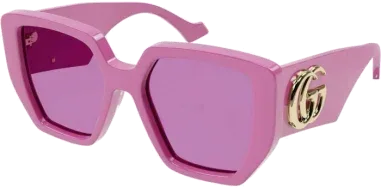 Lunettes de soleil Gucci Logo GG0956S Oversize — vue 11