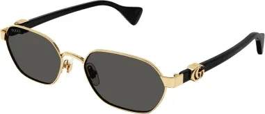 Lunettes de soleil Gucci Logo GG1593S en métal