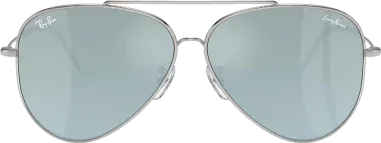 Lunettes de soleil Reverse Aviator argent - Lenny Kravitz X Ray-Ban — vue 2